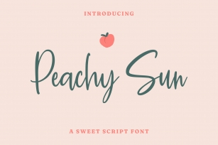 Peachy Sun Font Download