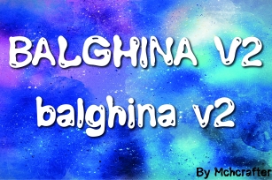 Balghina V2 Font Download