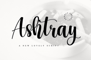 Ashtray Font Download