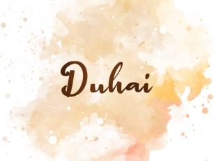 D Duhai Font Download