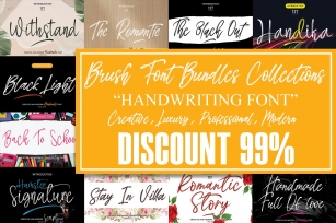 Brush Bundle Collections Font Download