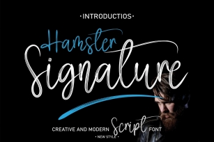 Hamster Signature Font Download