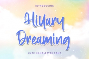 HillaryDreaming Font Download