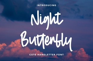 NightButterfly Font Download