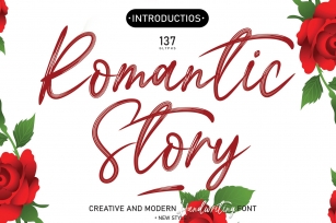 Romantic Story Font Download