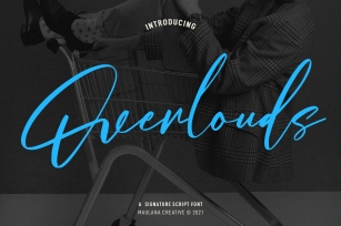 Overlouds Signature Brush Font Download