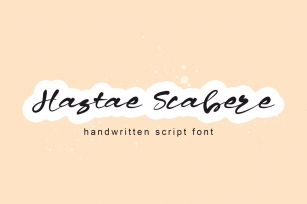 Hastae Scabere script Font Download