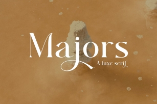 Majors A luxe serif Font Download