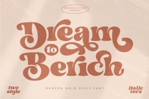 Dream to Berich Font Download