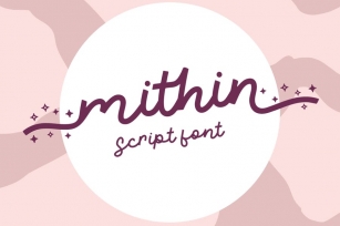 Mithin - Script Font Font Download