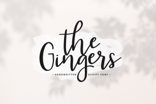 The Gingers Font Download