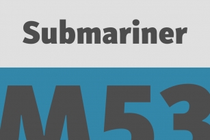 Submariner Font Download
