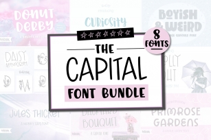 Capital s Bundle Font Download
