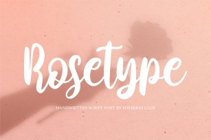 Rosetype Font Download