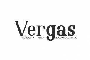 Vergas Font Download