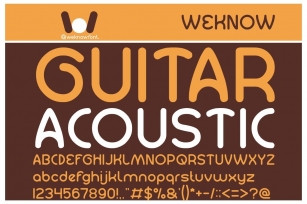 Guitar Acoustic Font Download