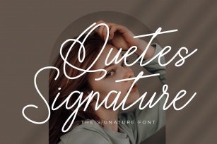 Quetes Signature Font Download
