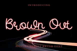 Brown out Font Download