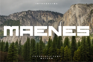 Maenes Font Download