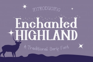Enchanted Highland Serif Font Download