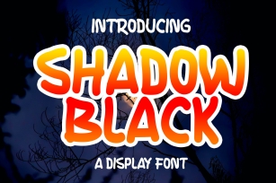 Shadow Black Font Download