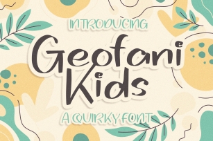 Geofani Kids Font Download