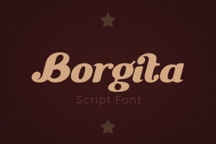 Borgita Italic Script Calligraphic Font Font Download