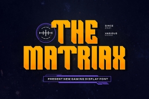 The Matriax Font Download