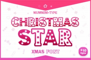 Christmas Star winter Balloon kids Procreate s Font Download