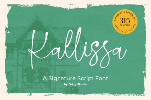 Kallissa Font Download