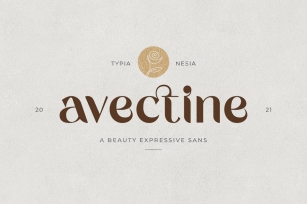 Avectine - Beauty Fancy Expressive Sans Serif Font Font Download