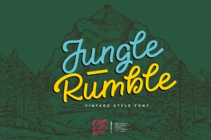 Jungle Rumble Font Download