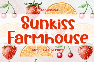 Sunkiss Farmhouse Font Download