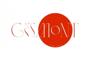 Gesmont Font Download