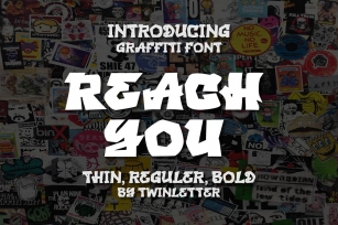 REACH YOU Font Download