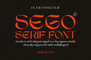 Sego Serif Font Download