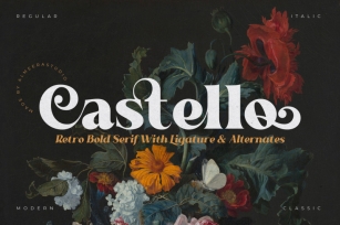 Castello Typeface Font Download