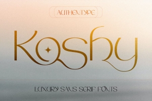 Koshy Luxury Sans Serif Font Font Download