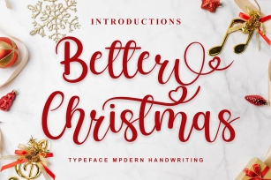 Better Christmas Font Download