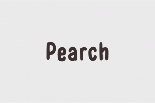 Pearch Font Download