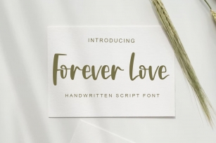 Forever love Font Download