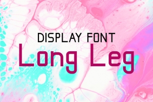 Long Leg Font Download