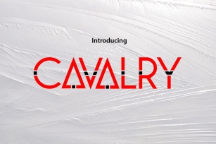 Cavalry Font Download