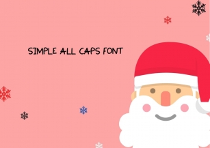 Simple All Caps Font Download