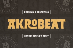Akrobeat Font Download