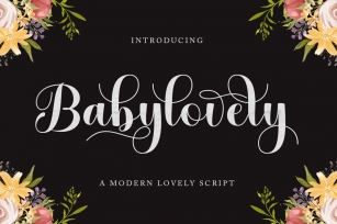 Baby Lovely Script Font Download