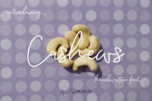 Cashews Font Download