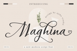 Maghina Script Font Download