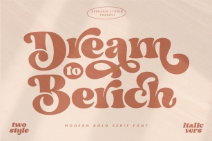 Dream to Berich ( FOR USE P Font Download
