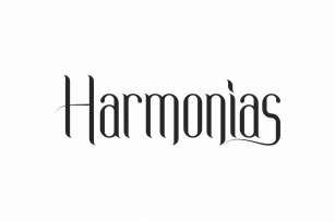 Harmonias Font Download